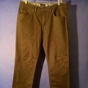 Atelier Gardeur 5 Pocket Brown Bill-2 Reg Modern Fit Sz 32x30